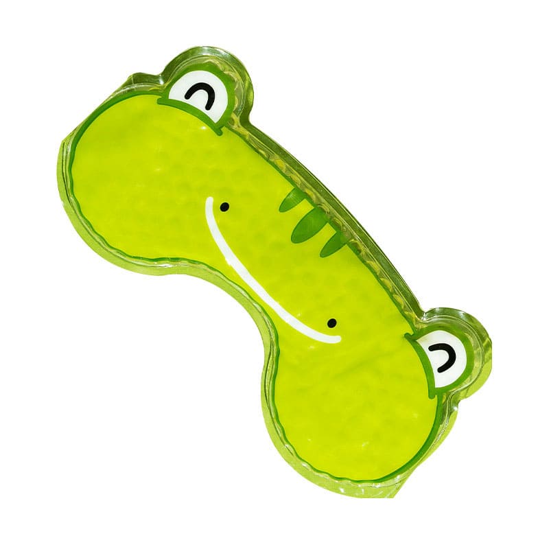 Omega Thermo Cold Hot/Cold Gel Beads Eye Mask/Sinus Pack 1 Piece Frog