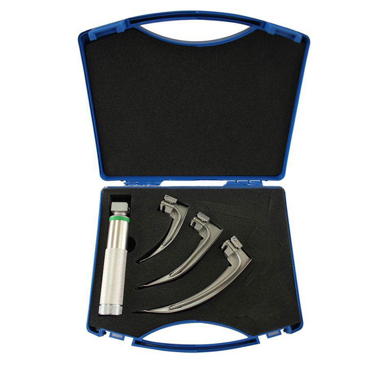 Fiber Optics Miller Set of 3 Blades 0, 00, 1 & Handle