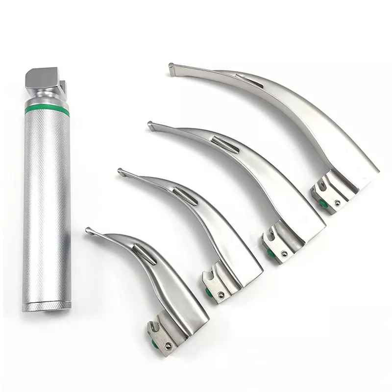 Fiber Optics Macintosh Set of 4 Blades 1,2,3,4 & Handle